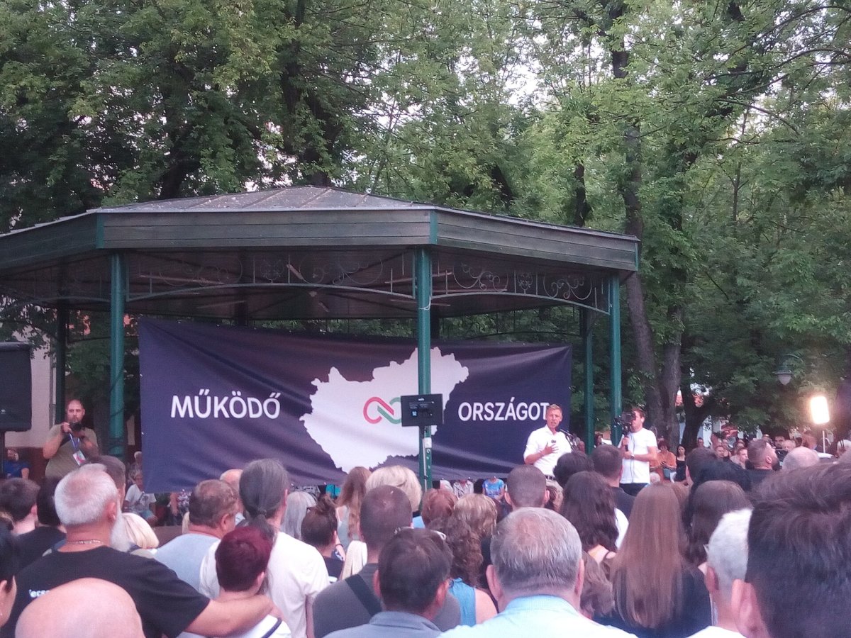Man doused Hungarian PM with wine at a wine harvest festival. Since Tuesday, it is the third such incident — earlier a television broadcast called for a sniper