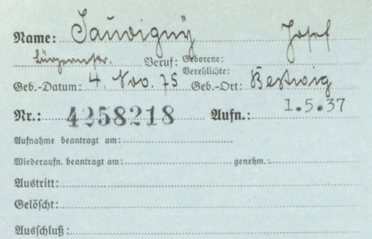 „Byl děda v NSDAP?" — miliony Němců pátrají v online archivu, exministryně Künast v něm našla záznam o svém otci