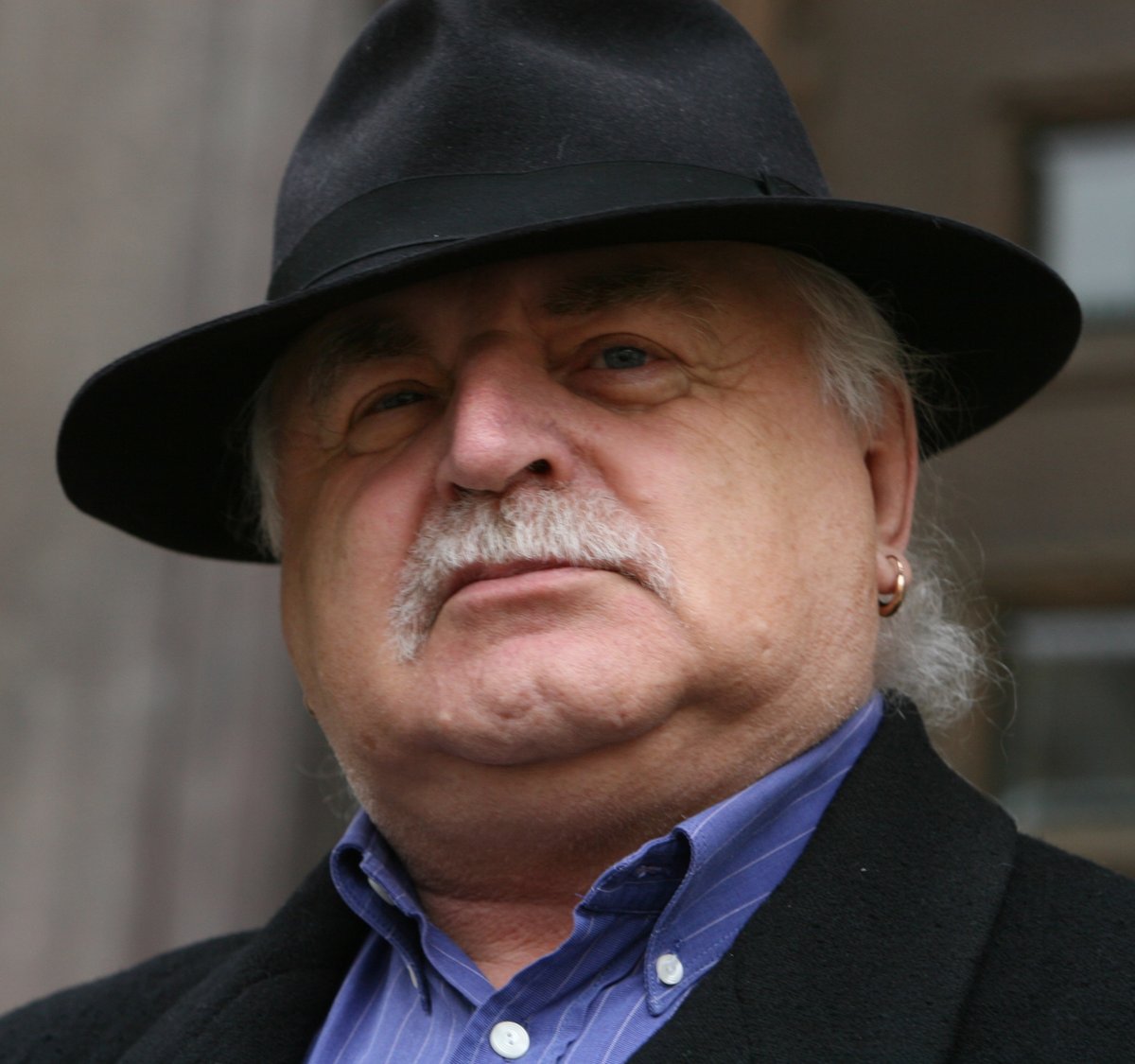 In Strašnice, People Said Farewell to Milan Knížák