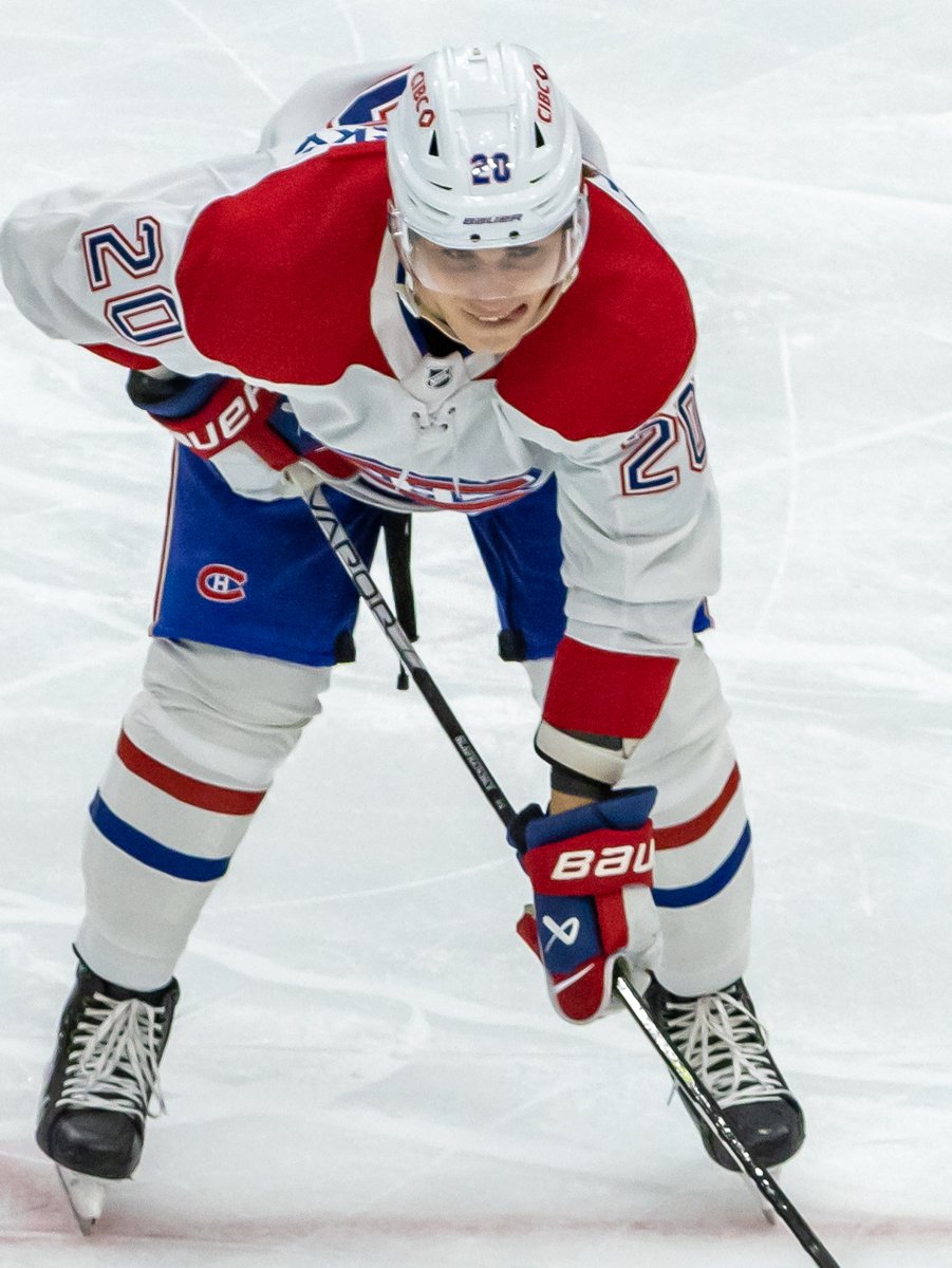 Slafkovský opened Montreal's training camp with a goal against Toronto
