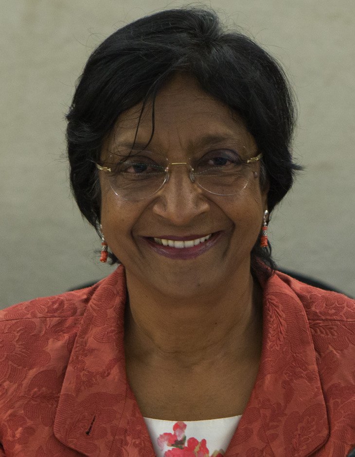 Nobelovu cenu za mír získala jihoafrická právnička Navanethem Pillay